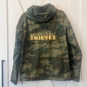 Band Merch, Nothing But Thieves Embroidered Windbreaker Jacket